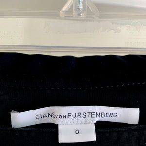 DVF little black dress